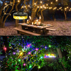 Rechargeable Camping Lantern with LED Garland
