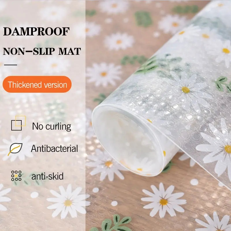 Anti-Slip PVC Drawer Mat Roll - Size 45×150 cm