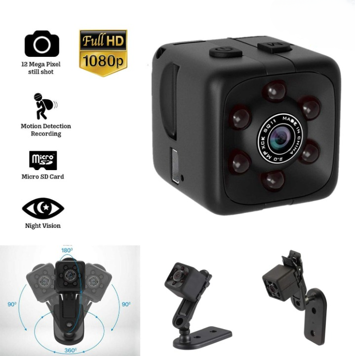 SQ6 Mini HD Spy Camera with Night Vision