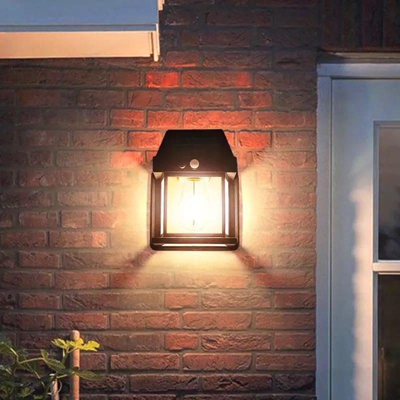 Solar Motion Sensor Wall Lamp