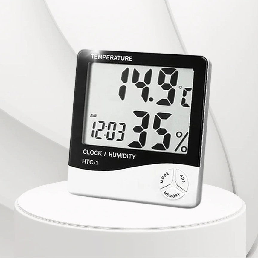 LCD Temperature Humidity Monitor