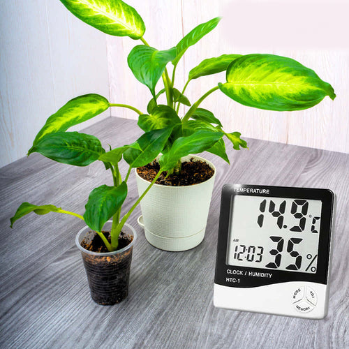 LCD Temperature Humidity Monitor
