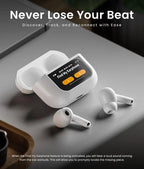 New A9 Pro Earbuds with Smart Touch Control