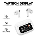 New A9 Pro Earbuds with Smart Touch Control
