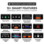 New A9 Pro Earbuds with Smart Touch Control